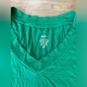 Mossimo Womens Green T Shirt Medium